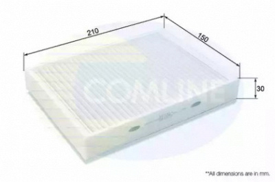 COMLINE ekf414 -  Фильтр воздуха в салоне