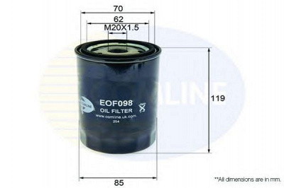 COMLINE eof098 -  Масляный фильтр