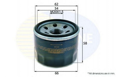 COMLINE eof220 -  Масляный фильтр