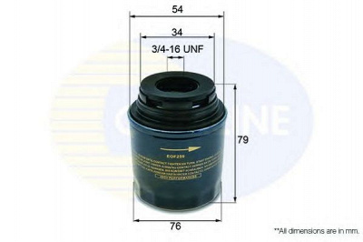 COMLINE eof250 -  Масляный фильтр