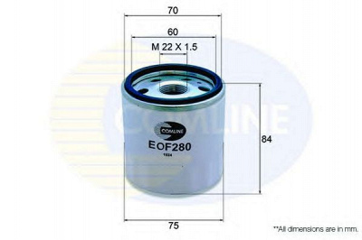 COMLINE eof280 -  Фильтр масляный