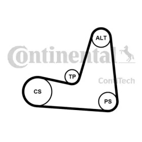 CONTITECH 5pk1135k1 -  Поликлиновой ременный комплект