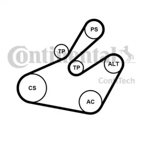 CONTITECH 6pk1468k1 -  