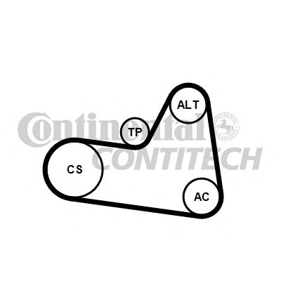 CONTITECH 6pk1710k1 -