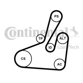 CONTITECH 6pk1710k2 -  