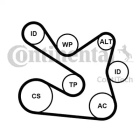 CONTITECH 7pk1605k1 -