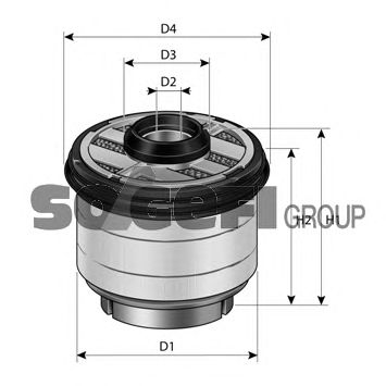 COOPERSFIAAM fa6065eco -  Топливный фильтр