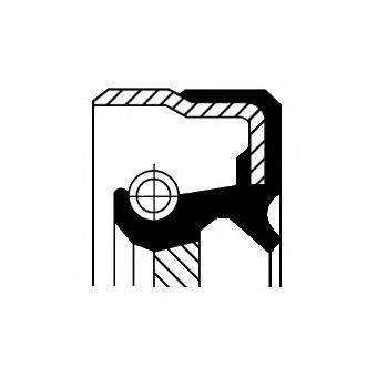 CORTECO 01035424b -  Уплотняющее кольцо, раздаточная коробка