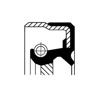 CORTECO 01036282b -  Уплотняющее кольцо, раздаточная коробка