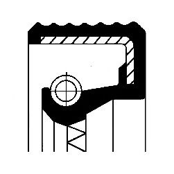 CORTECO 07016775b -  Уплотняющее кольцо, ступица колеса