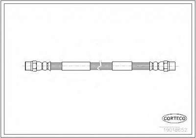 CORTECO 19018652 -  Тормозной шланг