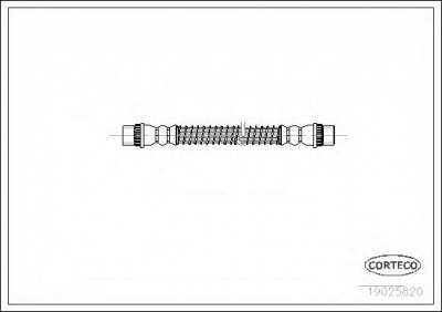 CORTECO 19025820 -  Тормозной шланг
