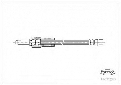 CORTECO 19035283 -  Тормозной шланг
