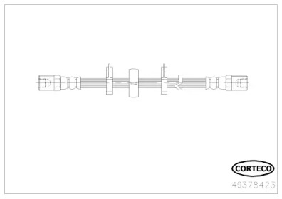 CORTECO 49378423 -  Тормозной шланг
