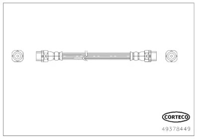 CORTECO 49378449 -  Тормозной шланг