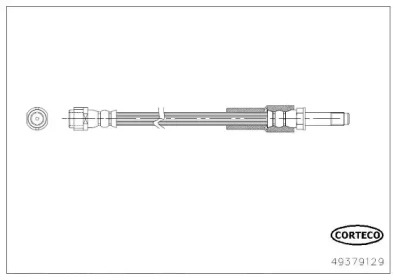 CORTECO 49379129 -  Тормозной шланг