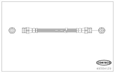CORTECO 49384129 -  Тормозной шланг