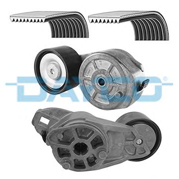 DAYCO kpv197hd - Поликлиновой ременный комплект