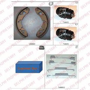 DELPHI 689 -  Воздушный фильтр салона. Салонный фильтр