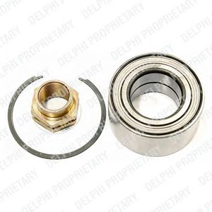 DELPHI bk1283 -  Комплект подшипника ступицы колеса