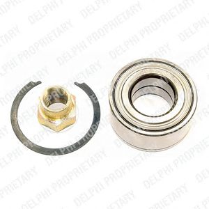 DELPHI bk1285 -  Комплект подшипника ступицы колеса