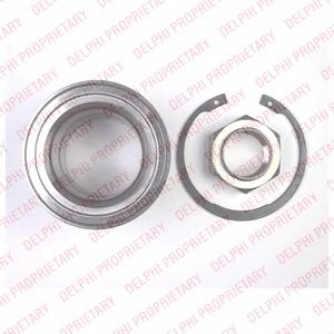 DELPHI bk1417 -  Комплект подшипника ступицы колеса