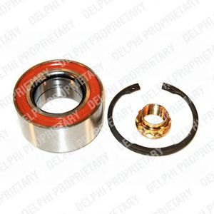 DELPHI bk381 -  Комплект подшипника ступицы колеса