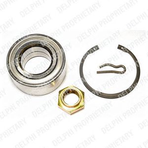 DELPHI bk491 -  Комплект подшипника ступицы колеса