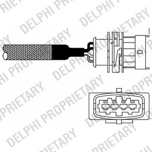 DELPHI es1098212b1 -  Лямбда-зонд