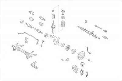 DELPHI ford03884f -  