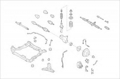 DELPHI ford03913f -  
