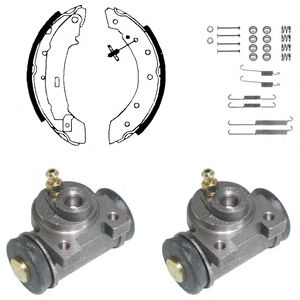 DELPHI kp951 -  Комплект тормозных колодок