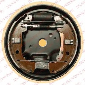 DELPHI lg16044 -  Комплект тормозных колодок