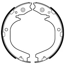 DELPHI ls2105 -  Комплект тормозных колодок