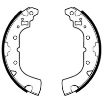 DELPHI ls2113 -  Комплект тормозных колодок