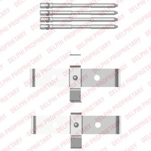 DELPHI lx0469 -  Комплектующие, колодки дискового тормоза