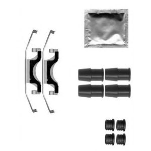 DELPHI lx0557 -  Комплектующие, колодки дискового тормоза