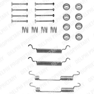 DELPHI ly1005 -  Комплектующие, тормозная колодка