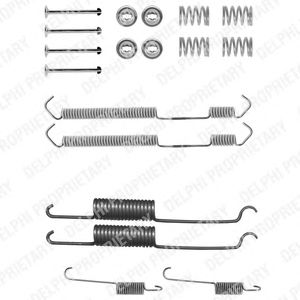 DELPHI ly1063 -  Комплектующие, тормозная колодка