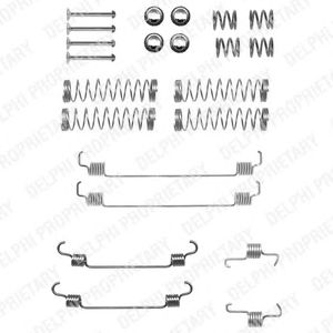DELPHI ly1331 -  Комплектующие, тормозная колодка