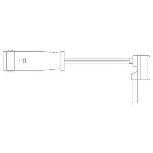 DELPHI lz0153 -  Контрольный контакт, контроль слоя тормозных колодок