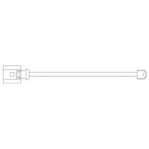 DELPHI lz0248 -  Контрольный контакт, контроль слоя тормозных колодок