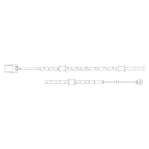 DELPHI lz0252 -  Контрольный контакт, контроль слоя тормозных колодок