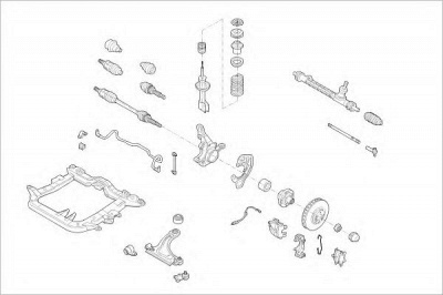 DELPHI opel17204f -