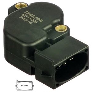 DELPHI ss1100012b1 -  Датчик, положение дроссельной заслонки