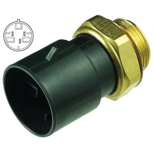 DELPHI ts10342 -  Термовыключатель, вентилятор радиатора