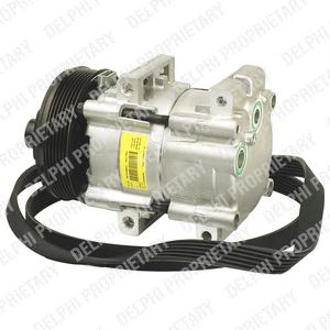 DELPHI tsp0155050k -  Компрессор, кондиционер