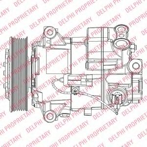 DELPHI tsp0155947 -  Компрессор, кондиционер