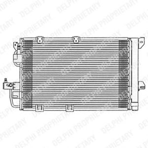 DELPHI tsp0225478 -  Конденсатор, кондиционер