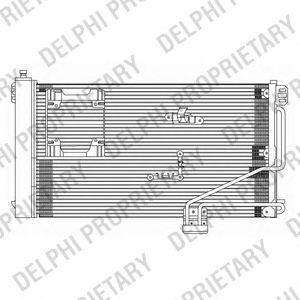 DELPHI tsp0225610 -  Конденсатор, кондиционер